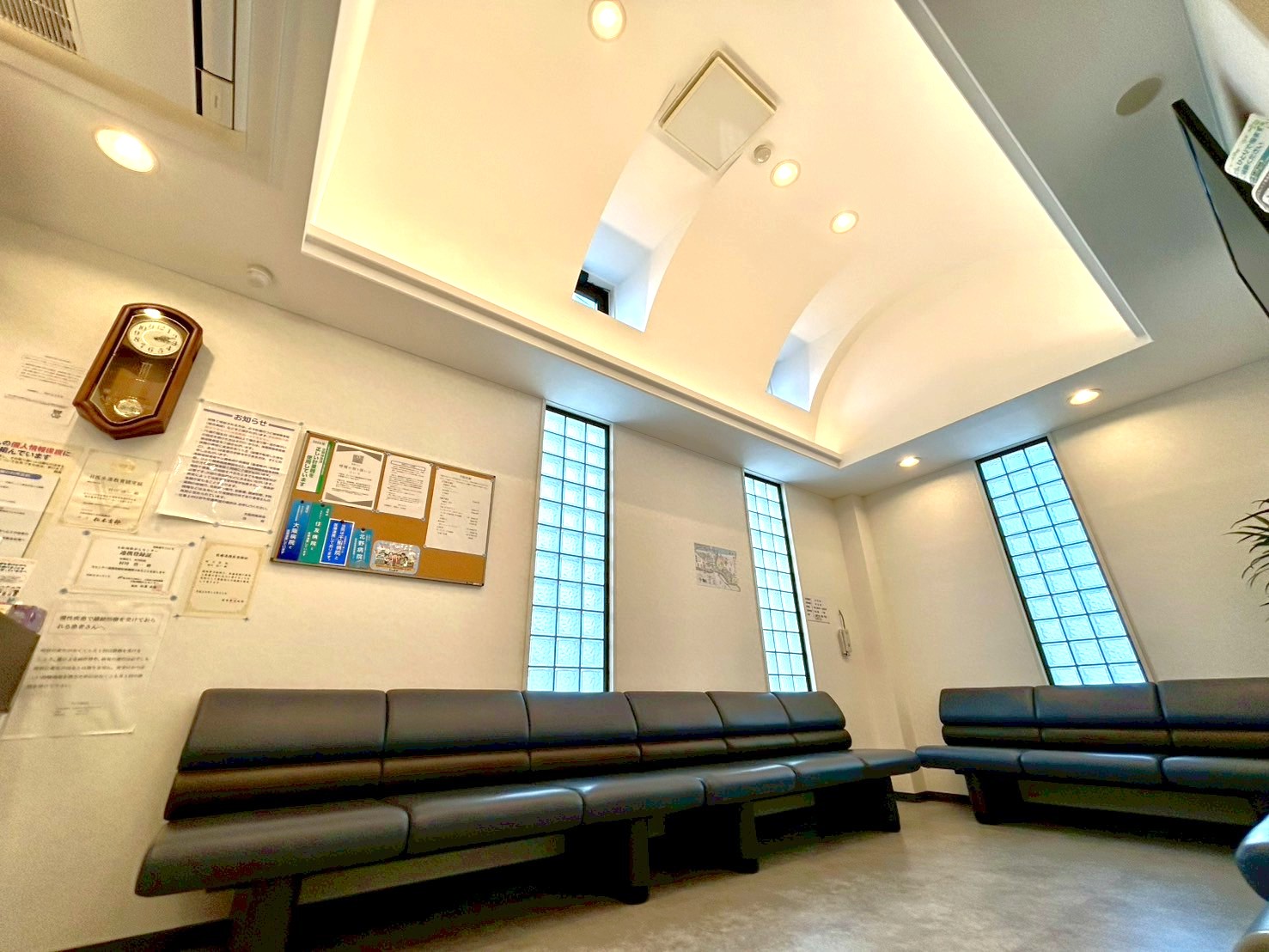 ドーム型の天井